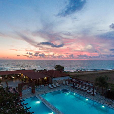 Poseidon Beach Hotel Kastrosikia Bagian luar foto