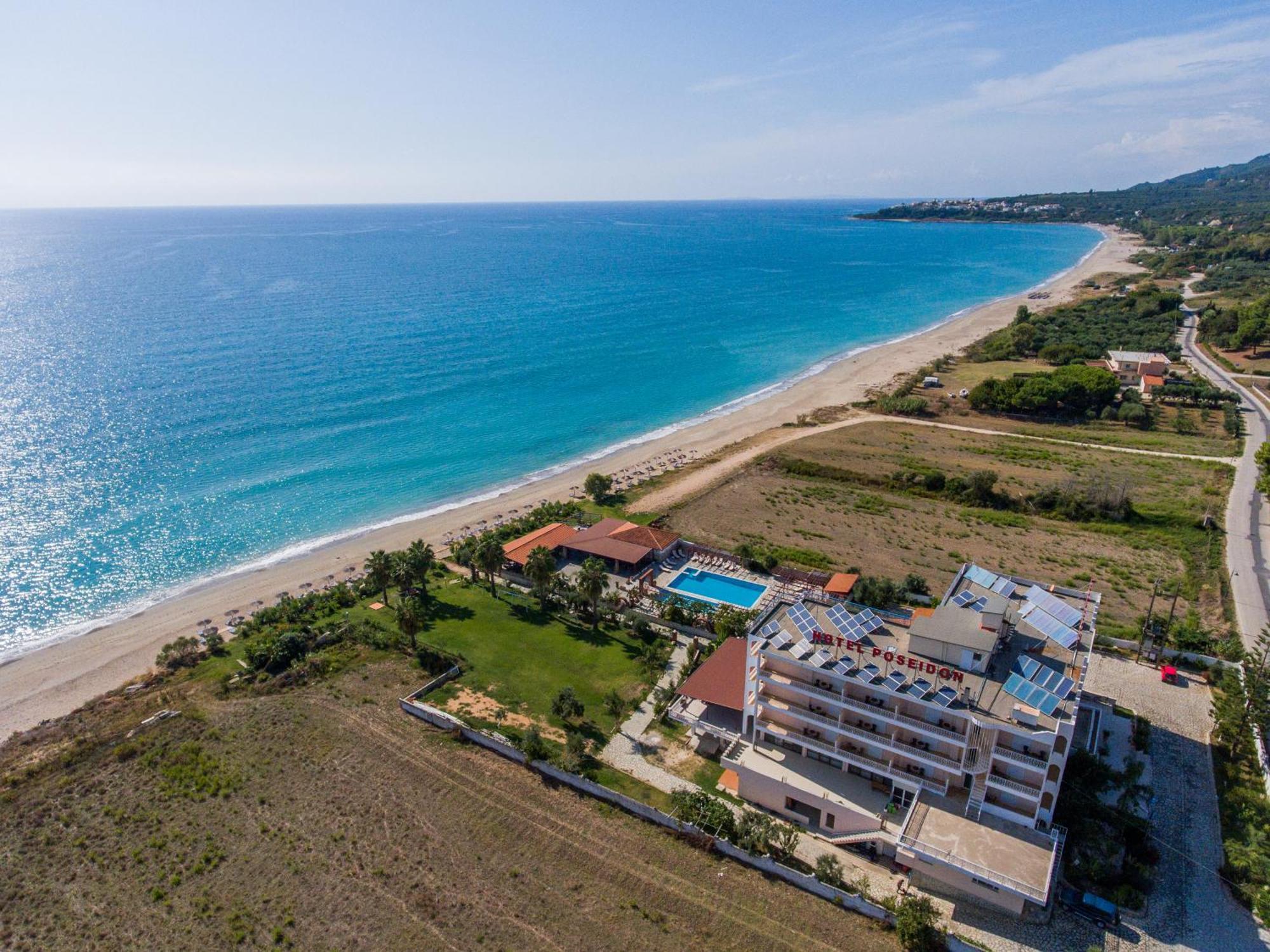 Poseidon Beach Hotel Kastrosikia Bagian luar foto