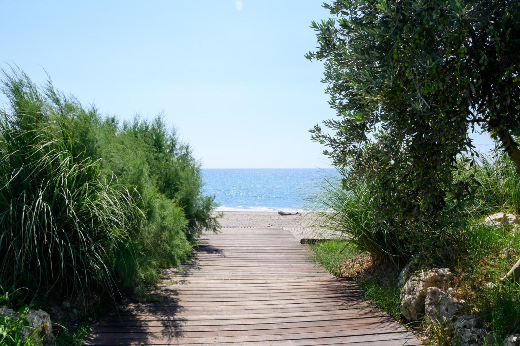 Poseidon Beach Hotel Kastrosikia Bagian luar foto