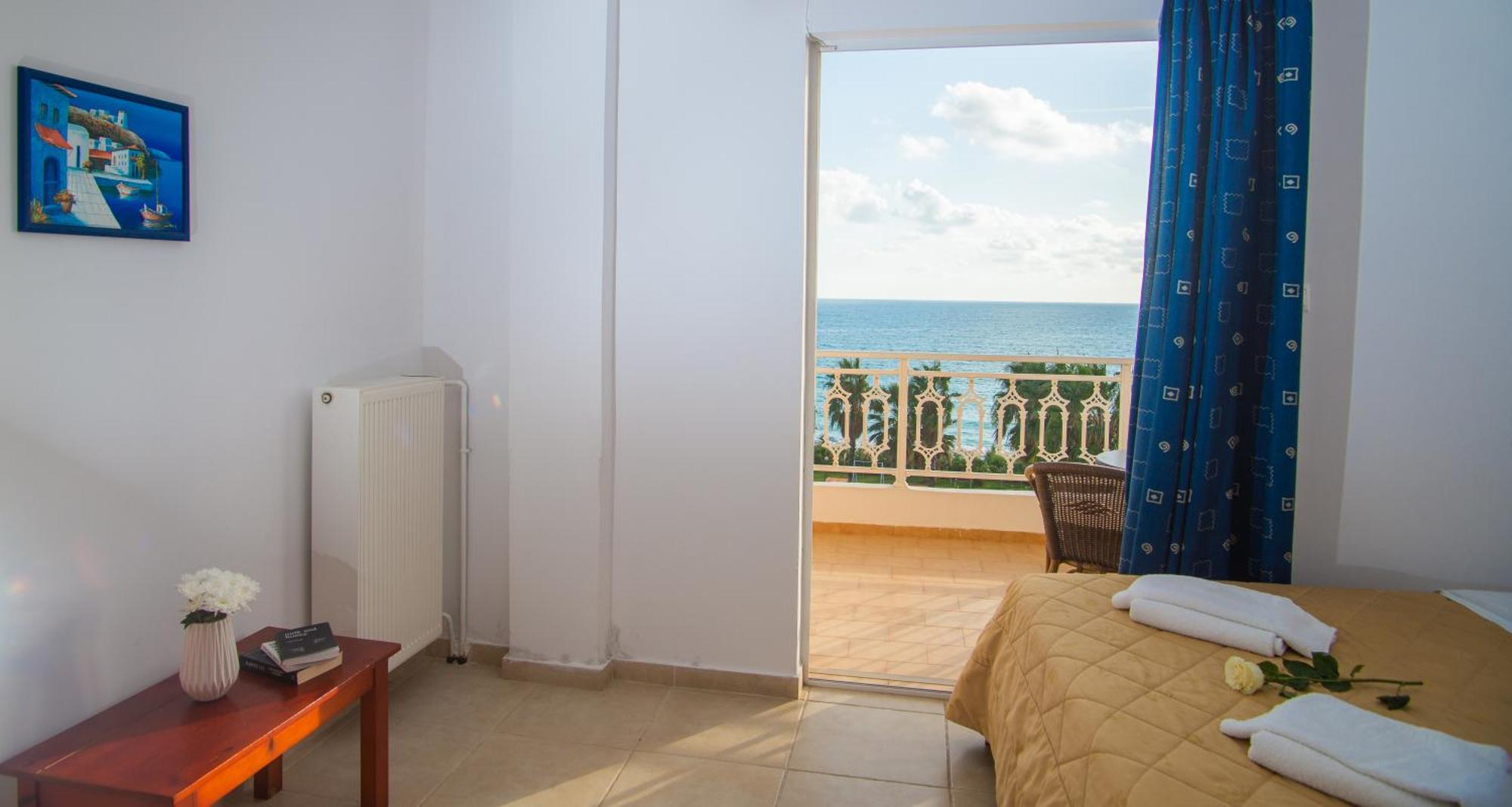 Poseidon Beach Hotel Kastrosikia Bagian luar foto